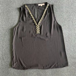 Black Camisole with rhinestone detail by Philosophy